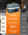 Novurial Heated Lunch Box Cordless for Men & Adults, 18000mAh Rechargeable Cordless Electric Lunch Box with 5-Sided Heating, 1.5L Stainless Steel Food Warmer with Smart Timer for Work & Travel