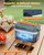 Novurial Heated Lunch Box Cordless for Men & Adults, 18000mAh Rechargeable Cordless Electric Lunch Box with 5-Sided Heating, 1.5L Stainless Steel Food Warmer with Smart Timer for Work & Travel
