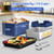 Vingud Cordless Electric Lunch Box for Adults, 1.8L Rechargeable Heated Lunch Box Food Warmer, Portable Self Heating for Men/Women/Office/Car, Lonchera Eléctrica Portátil Battery Powered Father's Gift