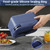 Vingud Cordless Electric Lunch Box for Adults, 1.8L Rechargeable Heated Lunch Box Food Warmer, Portable Self Heating for Men/Women/Office/Car, Lonchera Eléctrica Portátil Battery Powered Father's Gift