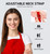 Syntus 12 Pack Apron with 2 Pockets Aprons for Men Women, Polyester, Red
