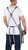 Hudson Durable Goods Professional Grade Chef Apron for Men and Women, 100% Cotton Work Apron for Kitchen, BBQ, and Grill with Large Pockets for Tools, Towel Loop, Crossback Design - One Size, Grey