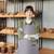Handepo 12 Pcs Cotton Striped Aprons for Cooking, 4 Colors, Thin Stripes