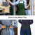 IMERAGO 15-Pack Adult Aprons for Women Men, Adjustable Strap, 2 Pockets