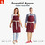 hedley & bennett Essential Chef Apron, Bib & Pockets, House Red