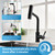 GIMILI ORB Touchless Kitchen Sink Faucet with Pull Down Sprayer 15 Inch