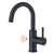 CREA Automatic Touchless Bar Faucet, Smart Infrared Motion Sensor Faucet for Kitchen Prep Sink or Bathroom Vanity, Stainless Steel 360° Swivel Single Handle 1 Hole, Matte Black