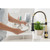 KHQF Kitchen Faucet with Pull Down Sprayer Brush Gold&Black