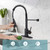 KHQF Kitchen Faucet with Pull Down Sprayer Oil Rubbed Bronze