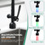GIMILI Matte Black Kitchen Faucet with LED Light and Pull Down Sprayer