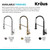 KRAUS Stainless Steel 18 in Touchless Pull Down Kitchen Faucet KSF-1610SFS