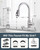 Touchless Kitchen Faucet Stainless Steel: WOWOW Smart Motion Sensor Kitchen Sink Faucet with Sprayer, Stainless Steel Kitchen Faucet for Sink 1 or 3 Hole Brushed Nickel Single Handle Kitchen Tap