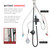 SUMERAIN Touchless Kitchen Faucet with Pull-Down Sprayer, Chrome
