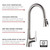 SUMERAIN Motion Sensor Kitchen Sink Faucet, Brushed Nickel