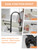Matte Black Kitchen Faucet with Sprayer,AIMADI Commercial Single Handle