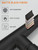 Matte Black Kitchen Faucet with Sprayer,AIMADI Commercial Single Handle