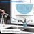 Kitchen Faucet with Sprayer, Brushed Nickel Kitchen Sink Faucet with Pull Out Sprayer, Single Handle 1 Hole Kitchen Faucets Solid Brass Commercial RV Kitchen Faucet 2 Modes & 150°Rotation & No Lead