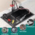 YINXSLO Black Kitchen Sink, Stainless Steel Single Bowl Sink Kit