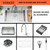 SOMRXO 33x22 Drop In Kitchen Sink with Faucet