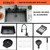 SOMRXO 33x22 Drop In Kitchen Sink with Faucet
