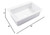 Sinkology Jackson 33 in White Fireclay Drop-In Kitchen Sink, 1-Hole