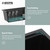 Kichae 30 x 19 Undermount Kitchen Sink Black Granite Composite Workstation