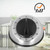 FJIESGKQ Cooking Wind Up Timer 60-Minute Kitchen Bell Alarm Clockwise Mechanical Countdown Stainless Steel Accessories