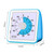 FJIESGKQ 60 Minutes Analog Visual Timer, Silent Countdown, Time Management Tool for Children and Adults(Gray)