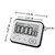 FJIESGKQ Digital Kitchen Countdown Timer Teachers Classroom Counter Large LCD Loud Kids Clock Mini Small Stopwatch(D)