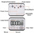 FJIESGKQ Digital Kitchen Countdown Timer Teachers Classroom Counter Large LCD Loud Kids Clock Mini Small Stopwatch(Black-JoJo's Bizarre Adventure1)
