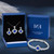 Menton Ezil Blissful Angel Womens Jewelry Set Bracelet Necklace and Earrings Sets Crystal Jewelry Set For Wife Girlfriend Or Mothers Idea Gift For Special Women in Life, Sapphire Blue