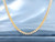 Gemsme 18K Yellow Gold Plated Tennis Necklace/Bracelet/Earrings/3 Row Ring Sets Pack of 4 (10)