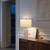 Star Diamond Ceramic Table Lamps Set of 2 - Beige Nightstand Lamps 23"