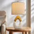 OYEARS 19'' Small Boho Table Lamps for Bedroom Set of 2 for Bedside