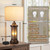 Seealle 24" Farmhouse Table Lamps for Living Room, Bedside Lamps Set of 2