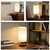 Booniture Bedside Lamps Set of 2, Bamboo Small Table Lamp for Nightstand