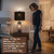 WIHTU 27'' Modern Table Lamp Set of 2 with Nightlight, Metal Bedside Lamps