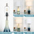 BesLowe 26’’ Tall Glass Table Lamps Set of 2 for Living Room Bedroom