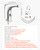VEVOR Touchless Bathroom Sink Faucet, Automatic Motion Sensor Restroom Toilet Faucet, HandsFree Adjustable Cold Hot Single Handle Water Mixer Battery Operated for 9/16 in Pipe,Chrome Plated Silver
