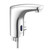 VEVOR Touchless Bathroom Sink Faucet, Automatic Motion Sensor Restroom Toilet Faucet, HandsFree Adjustable Cold Hot Single Handle Water Mixer Battery Operated for 9/16 in Pipe,Chrome Plated Silver