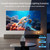HP Projector with Netflix, USB-C Power Bank Compatible, 4K Supported MC475