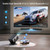 HP Projector with Netflix, USB-C Power Bank Compatible, 4K Supported MC475