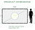 AAJK 150inch Outdoor Projector Screen Anti Crease Portable Movie Screen