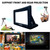 Inflatable Projector Screen, 16FT Blow Up Movie Screen Outdoor Projector, Easy Set Up One-piece Design Front & Rear Projection with Air Blower for Outside Backyard Family Movie Night Pool Party