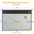 100 Inch Motorized Projector Screen with RF Remote, 16:9 HD, Silver Case