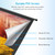 100 Inch Motorized Projector Screen with RF Remote, 16:9 HD, Silver Case