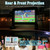CZGBRO 16FT Inflatable Outdoor Movie Screen, Blow up Projector Screen