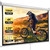 Smartxchoices 120" HD Manual Projector Screen 1:1 Format with Auto Lock Anti-Crease Home Theater Office Wall Mounted Ceiling Pull Down Projection 1.1 Gain Matte White,View Size: 84 x 84 inches