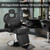 Salon Chair for Hair Stylist, 360 Degree Rotating Barber Chair Black