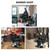 OmySalon All Purpose Hydraulic Barber Chair Recline 360 Degree Swivel Height Adjustable Heavy Duty Hairdresser Chair Beauty Salon Spa Tattoo Styling Equipment